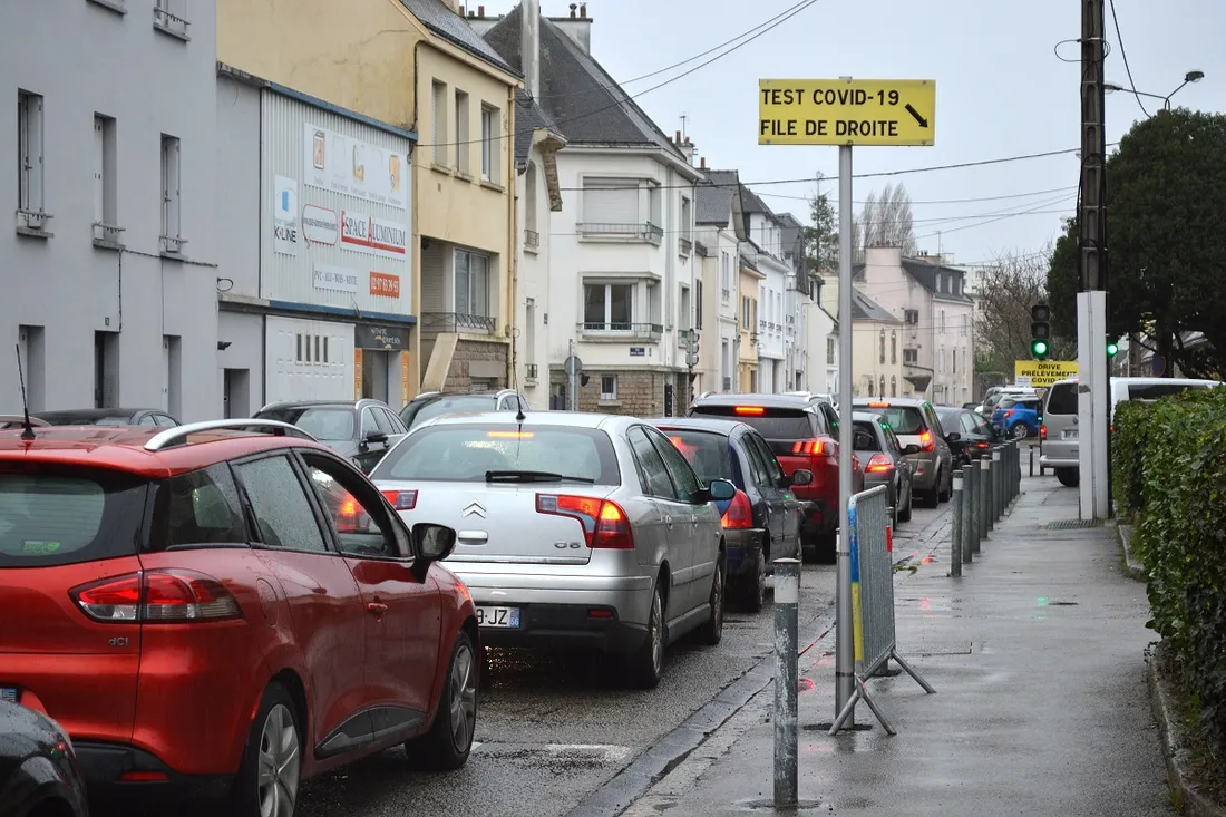Drive-Covid à Lorient
